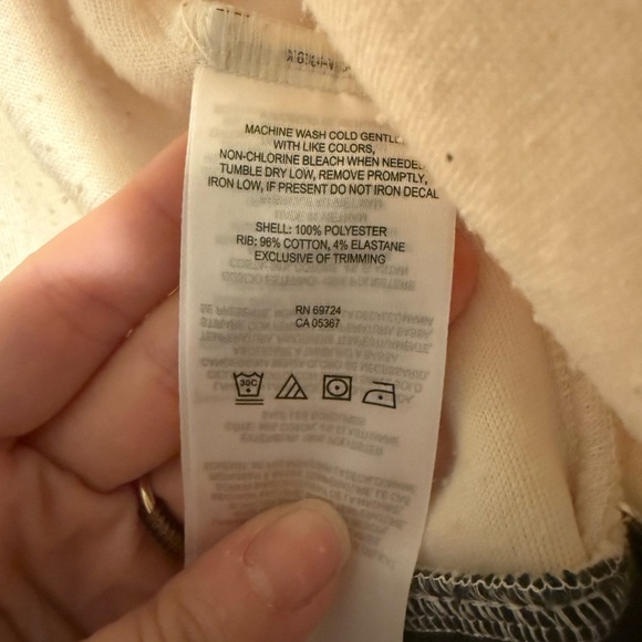 Columbia Cream Sherpa Bomber Zip Up Jacket Size Small - Picture 6 of 6